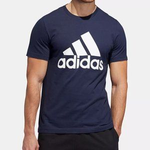 adidas Essentials Big Logo Mens Tee T-Shirt Legend Inc Size 2XL